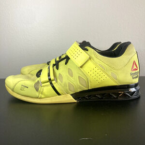 Reebok CrossFit CF74 U-FORM Men's Size 10 YELLOW SHOES M40709 LIFTER 2.0
